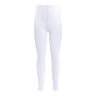 儿童九分裤袜春夏薄款女童白色舞蹈袜跳舞专用打底不连脚袜丝袜女