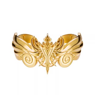 斗罗大陆戒指 千仞雪联名高颜值天使圣剑吊坠项链幸运石正版周边