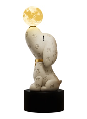 贝汉美比格犬玄关装饰落地摆件