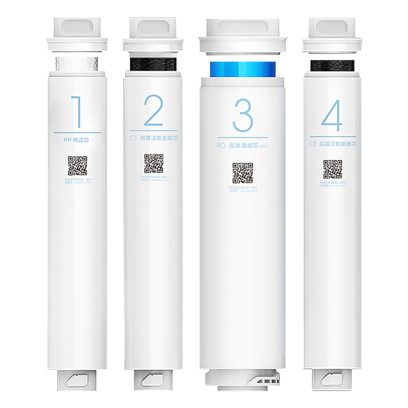 小米净水器滤芯PP棉前置后置活性炭RO反渗透厨上厨下式400G600g
