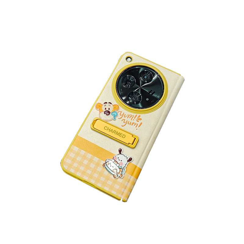 适用oppon3pc贴皮革卡通手机壳