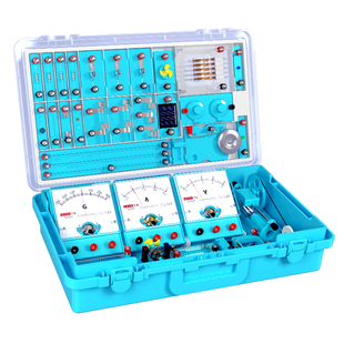 初中物理全套实验器材电学实验箱电磁学初三串联电路实验器材盒套装中考小灯泡九年级科学光学力学人教版初二