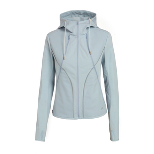 UPON PRO轻运动系列 连帽时尚修身运动上衣女