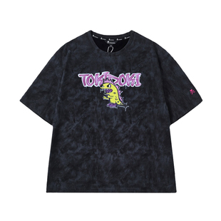 tokidoki2026春季新款涂鸦印花短袖T恤男女同款情侣上衣打底