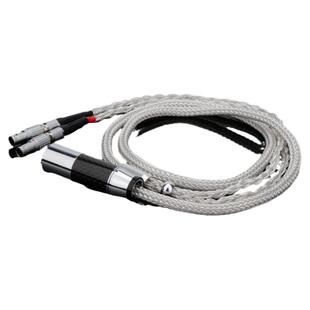 16股纯银耳机平衡线适用Focal Utopia劲浪大乌托邦升级线卡农插头