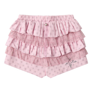 BETWEENAND 夏季亚萌星星波点蛋糕多色裙裤女百搭短裤夏季新款