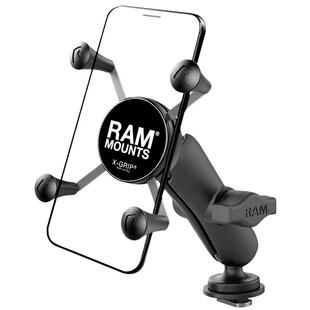 美国RAM手机车载支架牧马人JL专用滑轨底座适配 越野稳定手机通用
