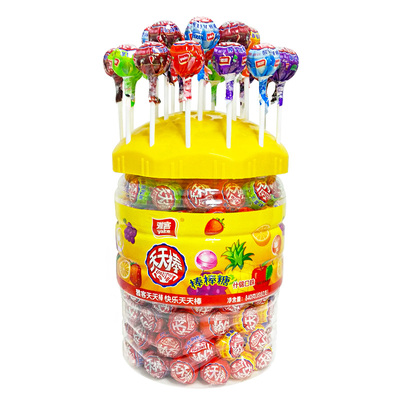 雅客天天棒棒棒糖840g集锦装