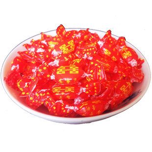 喜糖晋利水果糖传统抖音网红老式散装婚礼硬糖80后怀旧250克包邮