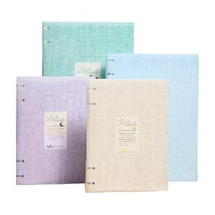 国誉四孔活页本木野梦境a5b5笔记本子可换活页替芯文具用品学生