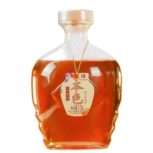 正宗绍兴老黄酒圣塔二十年干型本色元红酒1.5L坛装无焦糖色花雕酒