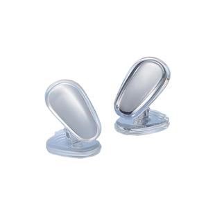 眼镜鼻托金属硅胶防滑防压痕空气鼻梁拖支架柔软眼睛配件气囊鼻垫