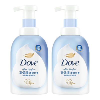 多芬泡泡沐浴露正品官方授权店慕斯沐浴乳液清爽保湿留香女