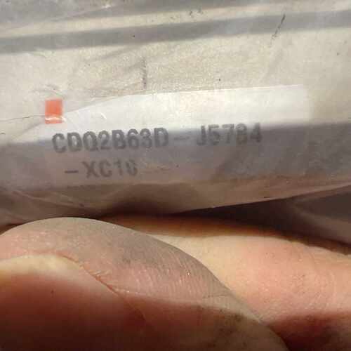 议价：SMC气缸CDQ2B63D-J5784-XC10，1，第