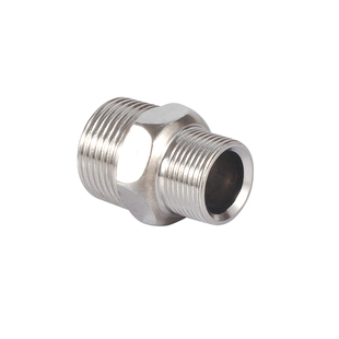 DN15加厚4分铜内接对丝接铜丝口接头G1/2铜外丝直通三通加厚配件