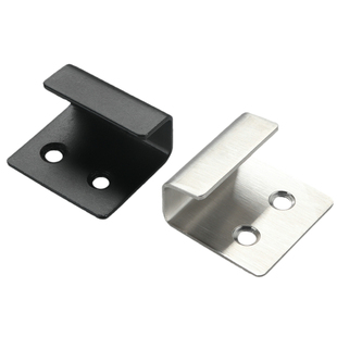 不锈钢瓷砖挂钩置物架固定卡扣岩板背景墙挂件墙上U形夹背板挂码