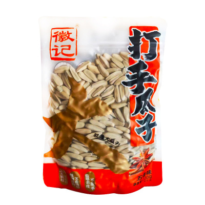 五香手打瓜子大颗粒休闲零食徽记