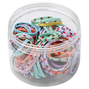 儿童橡皮筋高弹力发圈宝宝耐用发绳弹性好女童扎头不伤发马尾头绳