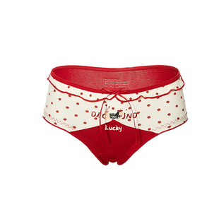 【红运甜宠】小甜崽*女生红色本命年纯棉内裤女舒适款女士三角裤
