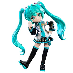 正版布鲁可初音未来手办q版miku超可动人偶周边模型公式服绮遇版