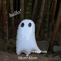 halloween: Decorate the aluminum film balloon background wall, set up pumpkin party, Trick or Treat Festival props and ghosts thumbnail 8