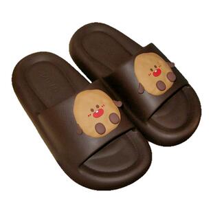 细细条 居家外穿可爱土豆凉拖鞋男女夏季eva浴室洗澡防滑情侣拖鞋