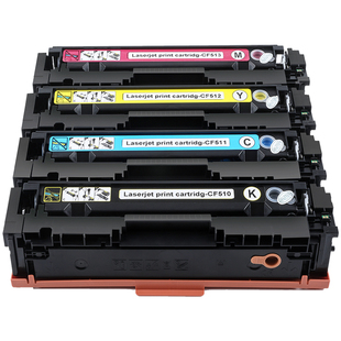 惠普m180n硒鼓 适用惠普180n硒鼓 hp color laserjet pro m180n碳粉 彩色打印机墨盒 惠普cf510a硒鼓