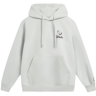 李宁运动服 韦德 x Jay Flow联名系列 男款抗静电宽松套头卫衣