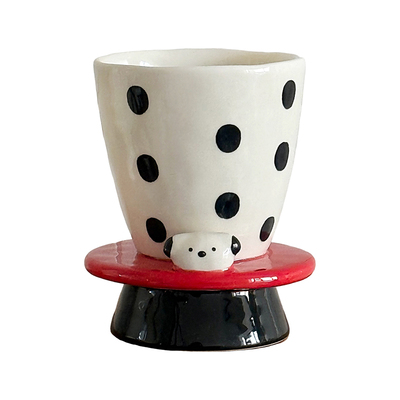 可爱狗狗陶瓷杯子女生水杯礼物