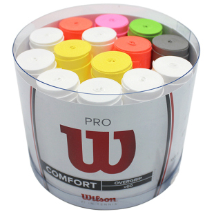 Wilson威尔胜干粘性防滑手胶威尔逊网球拍吸汗带羽毛球拍手柄缠带