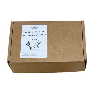 高颜值快递飞机盒小号纸箱特硬正方形加厚小卡打包材料纸盒包装盒