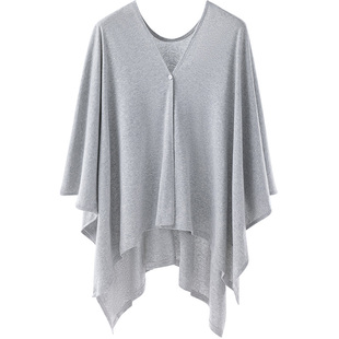 哺乳巾纯棉月子披肩秋冬季空气棉母乳外出喂奶遮羞布斗篷遮挡神器