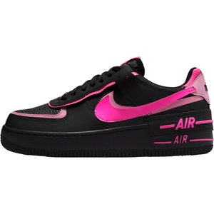 NIKE耐克女子AF1空军一号黑粉撞色复古板鞋运动休闲鞋CI0919-006