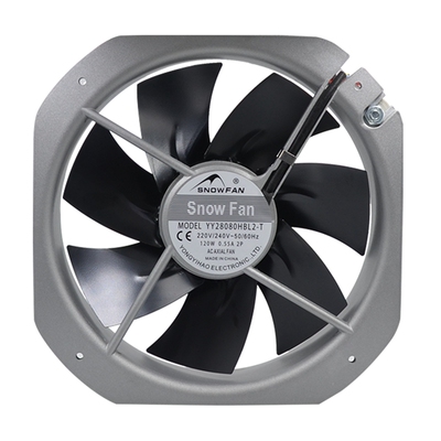 SNOWFAN28080铁叶耐高温机柜风机