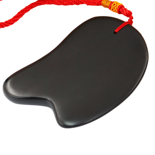 砭石刮痧板旗舰店全身通用面部美容脸部背部鞭石大号加厚刮痧正品