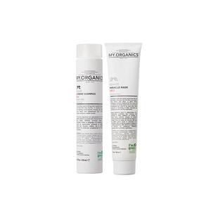 【自营】my organics舒缓补水抚平毛糙450ml枸杞洗发水发膜套组