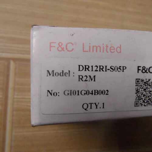 嘉准F&C接近开关传感器 DR12RI-S05P R2M 原拍前询价下单