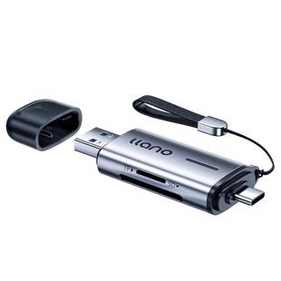 绿巨能相机读卡器sd卡tf内存储卡ccd多功能合一高速USB3.0适用佳能万索尼苹果大疆连接typec手机电脑通用U盘