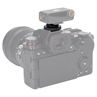 JJC 适用大疆 DJI Mic/Mic2/Mic Mini冷靴热靴转接板支架无线领夹麦克风接收器发射器安装固定底座背夹配件