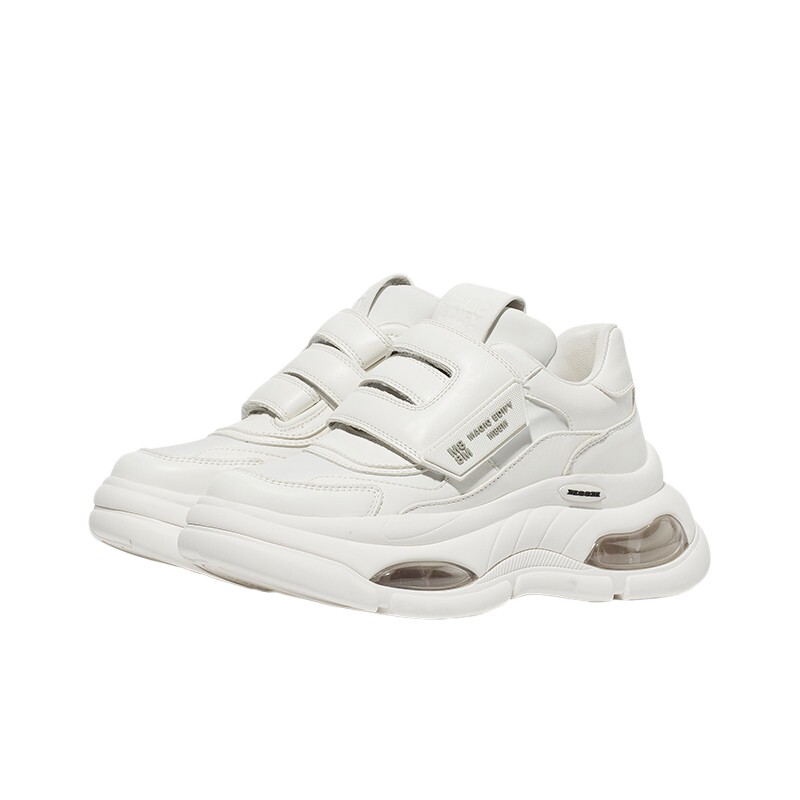CDF女鞋厚底魔术贴气垫老爹鞋女
