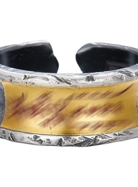 趋吉-999足银戒指男款纯银饰品道家文创高级感男女送人礼物