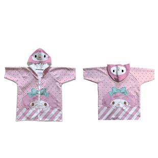 儿童速干浴巾斗篷游泳浴袍带帽可穿便携吸水三丽鸥美乐蒂可爱少女