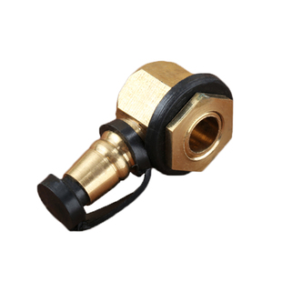 竹木茶盘塑料底盘铜管接头配件不锈钢储水盘排水管下水出水嘴接头