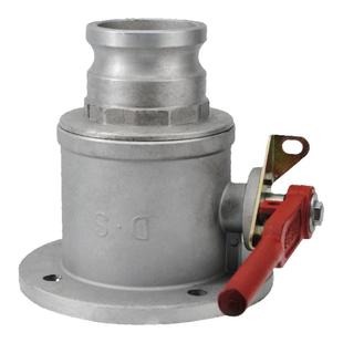 铝合金单向阴阳球阀加油站卸油口球阀柴油汽油槽车油罐车卸油球阀