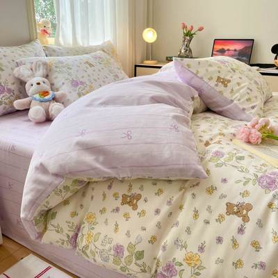 纯棉被套单件宿舍单人学生被罩150x200全棉180x200x230单独褥子套