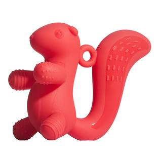 IKV小松鼠牙胶婴儿磨牙棒宝宝出牙期小月龄口欲期玩具