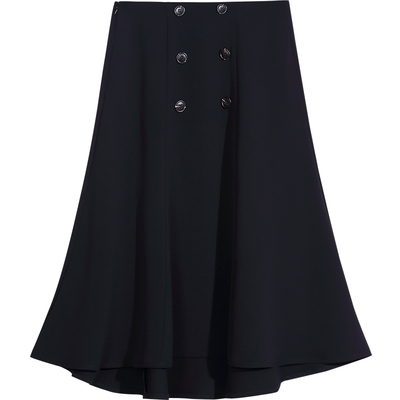 半身裙璐丝百丽垂感高腰夏天