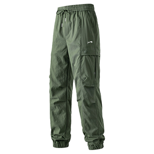 贵人鸟工装裤子男款春秋季2026年新款户外束脚裤男士卫裤休闲长裤