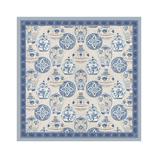 上海故事2026新款真丝中方巾百搭丝巾印花妈妈款桑蚕丝礼盒送长辈