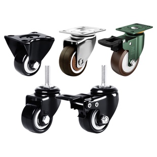 推车轮子小车拉车万向轮车专用平板手小配件拉货重型车轮拖车板车